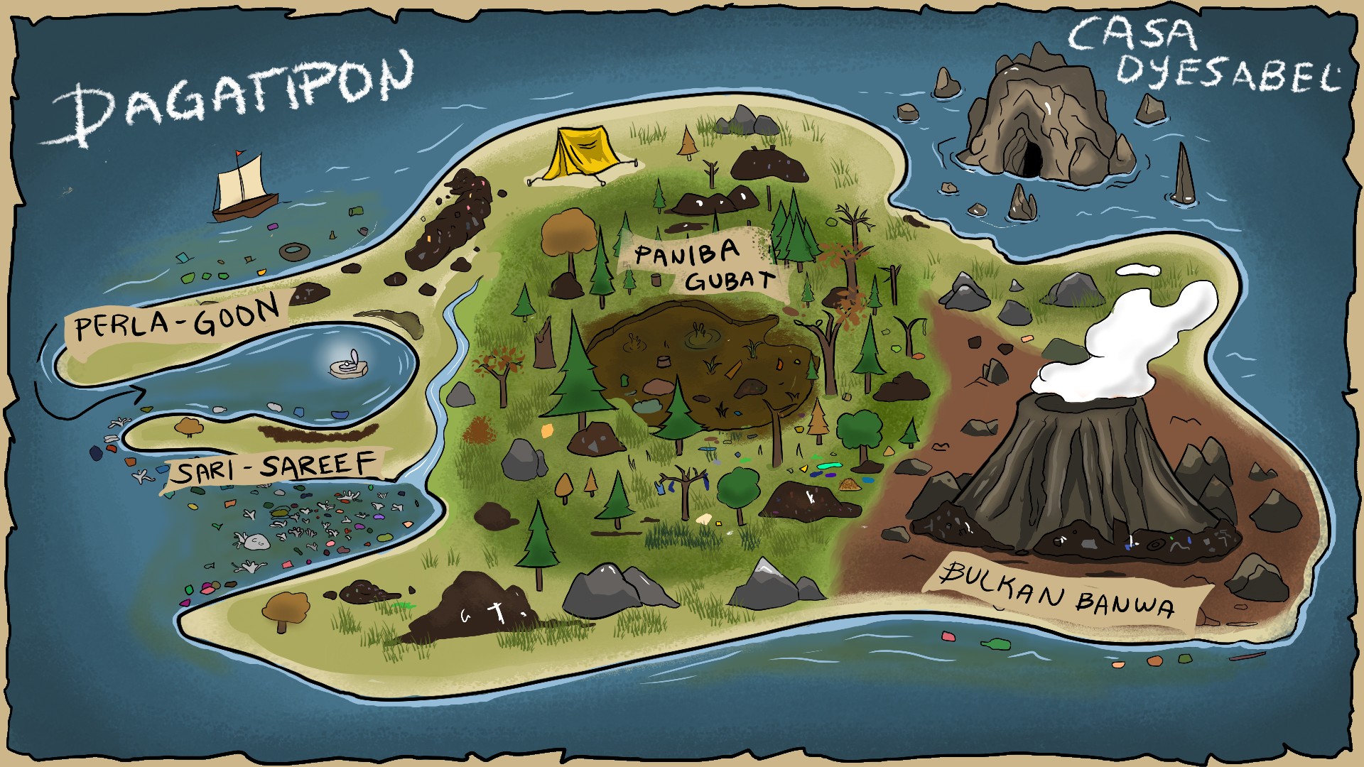 Alonara Map